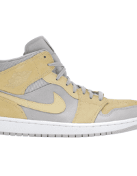 Air Jordan 1 Mid Mixed Textures Yellow