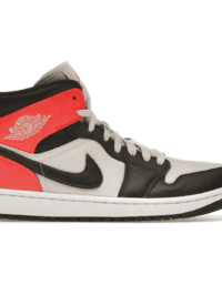 Air Jordan 1 Mid Newsprint Light Orewood Brown