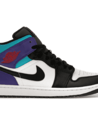 Air Jordan 1 Mid Court Purple Tropical Twist