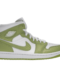 Air Jordan 1 Mid Green Python