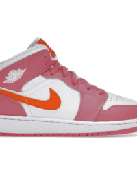 Air Jordan 1 Mid Pinksicle Safety Orange
