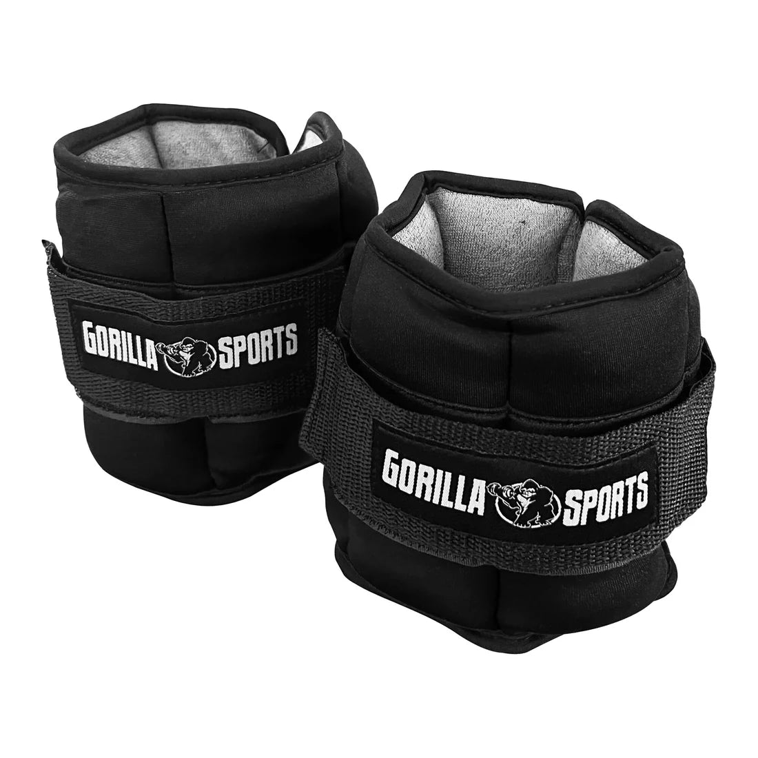 Gorilla Sports Fot och Handledsvikt Justerbar Vikt 0,45-2,25kg - Blå