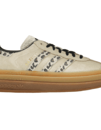 adidas Gazelle Bold Cream Black Leopard