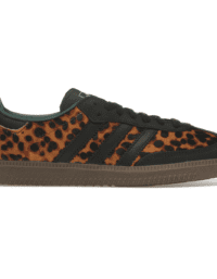 Adidas Samba OG Black Green Leopard