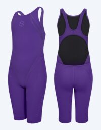 Watery tävlingsbaddräkt för flickor - Rapidskin 2.0 - Lila - Badkläder flicka