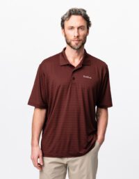 Local Rule Lightweight Tech Polo - Dark Red - 2XL