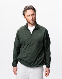 Local Rule Midlayer Q-zip - Dark Green - 2XL