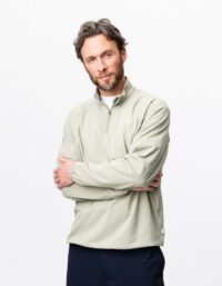 Local Rule Midlayer Q-zip - Light Green - 2XL