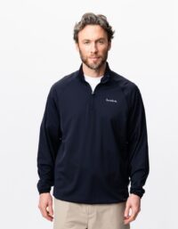 Local Rule Midlayer Q-zip - Navy - 2XL