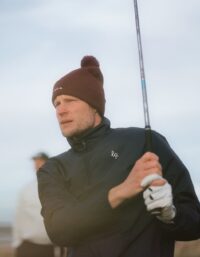 Local Rule Pom Pom Beanie - Burgundy