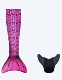 Kuaki Mermaids sjöjungfrufena för barn (set) - Rosa