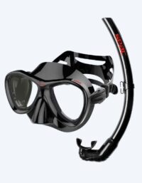 SEAC Combo snorkelset för vuxna - Cove - Svart