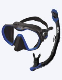 SEAC Combo snorkelset för vuxna - Icona - Svart/mörkblå