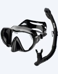 SEAC Combo snorkelset för vuxna - Rondo - Svart