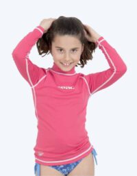 SEAC UV-tröja för barn - T-Sun Long - Rosa/vit