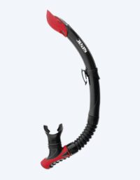 SEAC semi-dry snorkel för vuxna - Reverse - Svart/röd