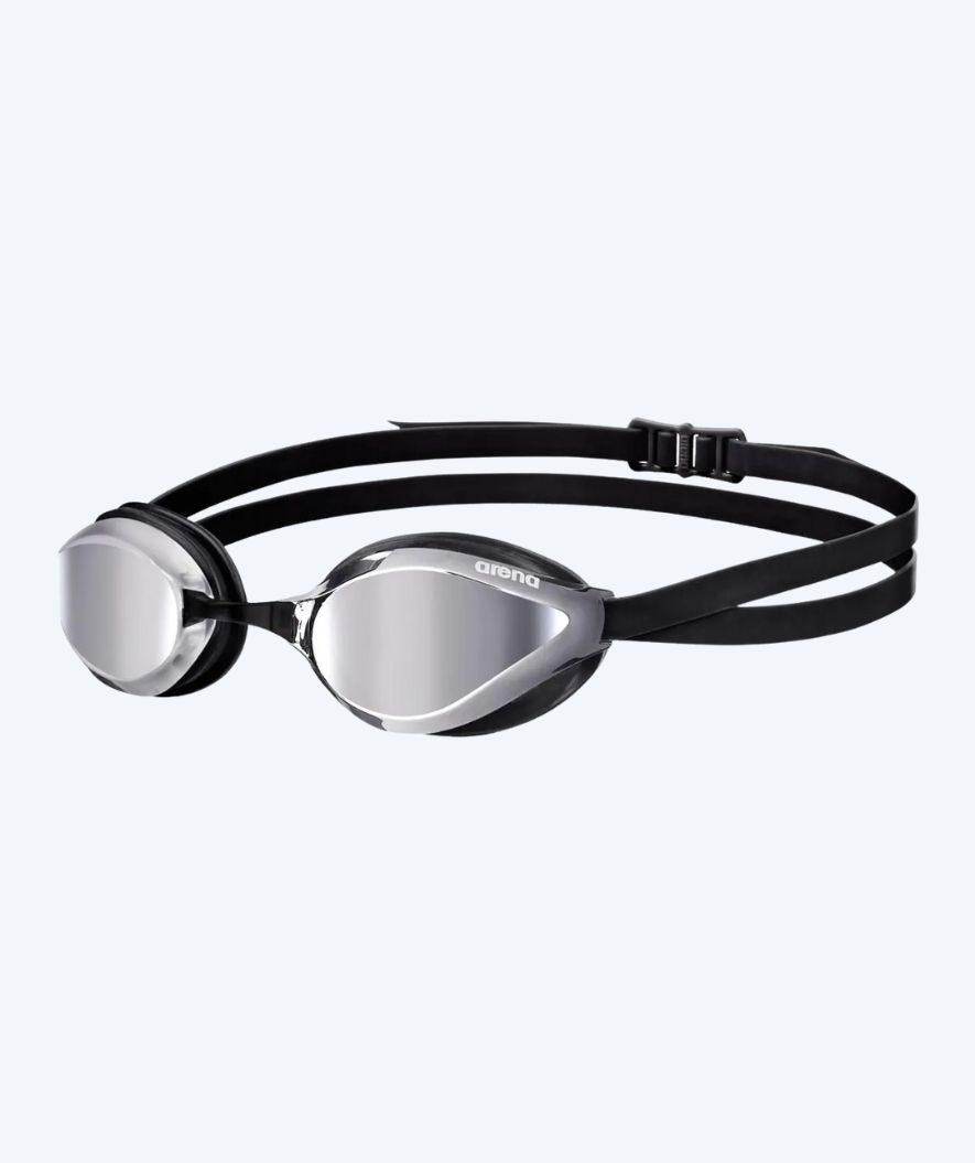 Arena Elite simglasögon - Python - Svart/silver (Mirror linse)