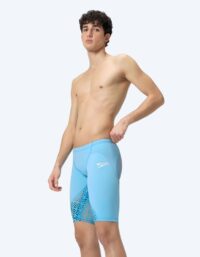 Speedo tävlingsbadbyxor för herr - LZR Ignite - Blå/Orange