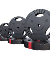 Gorilla Sports Viktskivor PRO 31mm Trigrip 1,25-15kg - 15kg