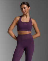 2XU Ribbed Longline Low Impact Bra