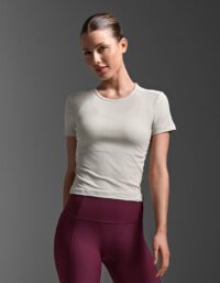 2XU Fluid Modal Ribbed Crop Tee