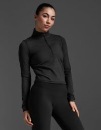 2XU Flex Crop 1/2 Zip Long Sleeve