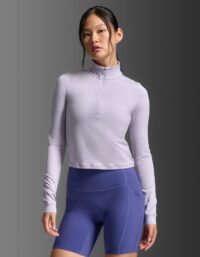 2XU Flex Crop 1/2 Zip Long Sleeve