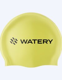 Watery badmössa (från 10 år) - Signature - Fluo Yellow - Badmössa öppet vatten (Bäst i test)
