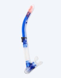 Watery semi-dry snorkel för vuxna - Hudson - Blå - Snorkel vuxen (+16 år)