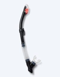 Watery full-dry snorkel för vuxna - Hudson - Svart - Snorkel vuxen (+16 år)