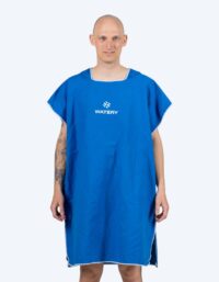 Watery badponcho för vuxna - Microfiber - Royal Blue (Bäst i test)