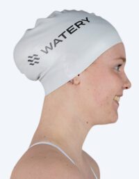 Watery badmössa långt hår - Signature - Vit (Bäst i test)