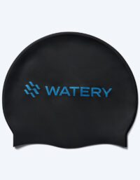 Watery badmössa - Signature Metallic - Svart/blå - Simmössa