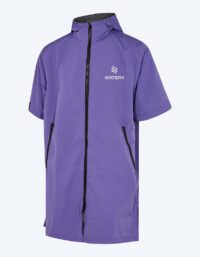 Watery surf poncho - Waterproof - Lila - Badponcho