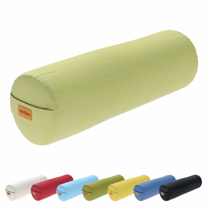 Gorilla Sports Yoga Bolster 65x20cm - Orange