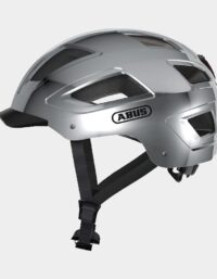 ABUS Hyban 2.0 Chrome Silver, Cykelhjälm