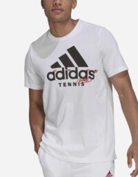 Adidas Tennis Graphic Logo, Padel- och tennis T-shirt herr