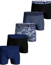 Björn Borg Cotton Stretch Boxer 5-Pack, Kalsonger herr