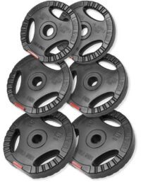 Gorilla Sports Viktskivor PRO Trigrip 17,5kg