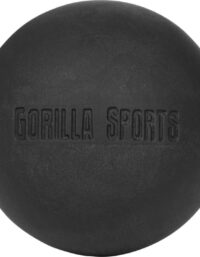 Gorilla Sports Massageboll GS Svart
