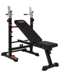 Finnlo Folding Bench And Barbell Rack Force 4.0, Träningsbänk