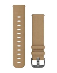 Garmin Armband i suede med snäppspänne (20 mm)