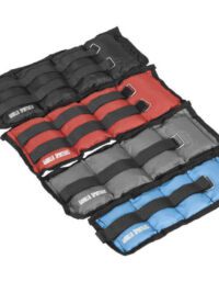 Gorilla Sports Fot- och Handledsvikt 0,5-5kg - Blå - 1kg(2x0,5kg)