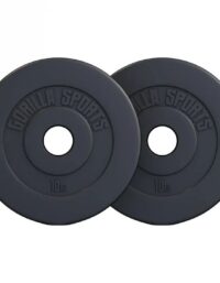 Gorilla Sports BASIC Cement 51mm - 2 x 10 kg, Viktskivor plast