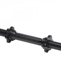 Gorilla Sports Hantelstång 1x35cm BLACK Stjärnlås - 30mm