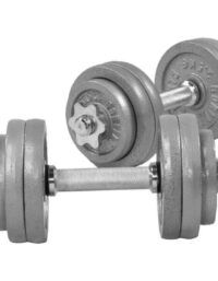 Gorilla Sports Hantlar IRON Gjutjärn - 2x15kg