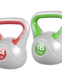 Gorilla Sports Kettlebell Fitnesspaket - 14kg 16kg, Paket Kettlebell