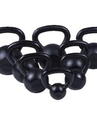 Gorilla Sports Kettlebell Massive Black