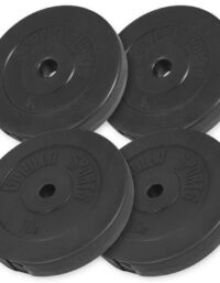 Gorilla Sports Viktskivor BASIC Cement - 2x5kg 2x10kg, Viktpaket plast