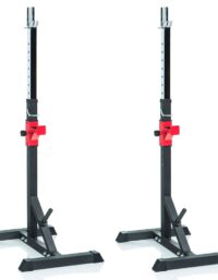 Gymstick Press & Squat Stand, Skivstångsställning